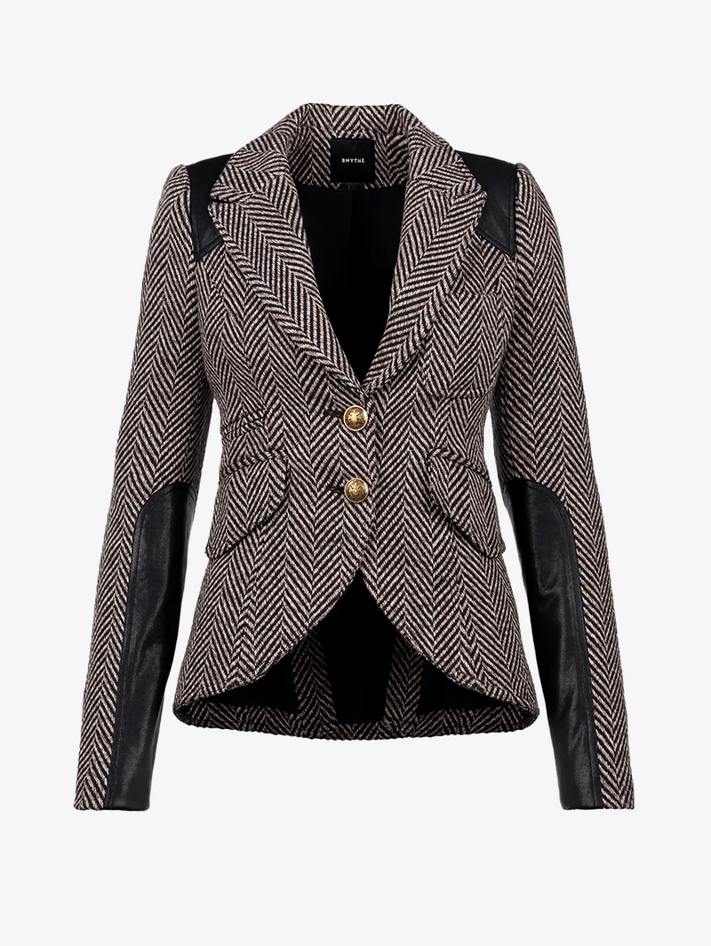 Saddle-Patch Equestrian Blazer