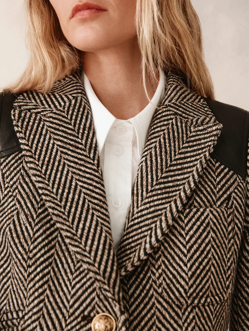 Saddle-Patch Equestrian Blazer