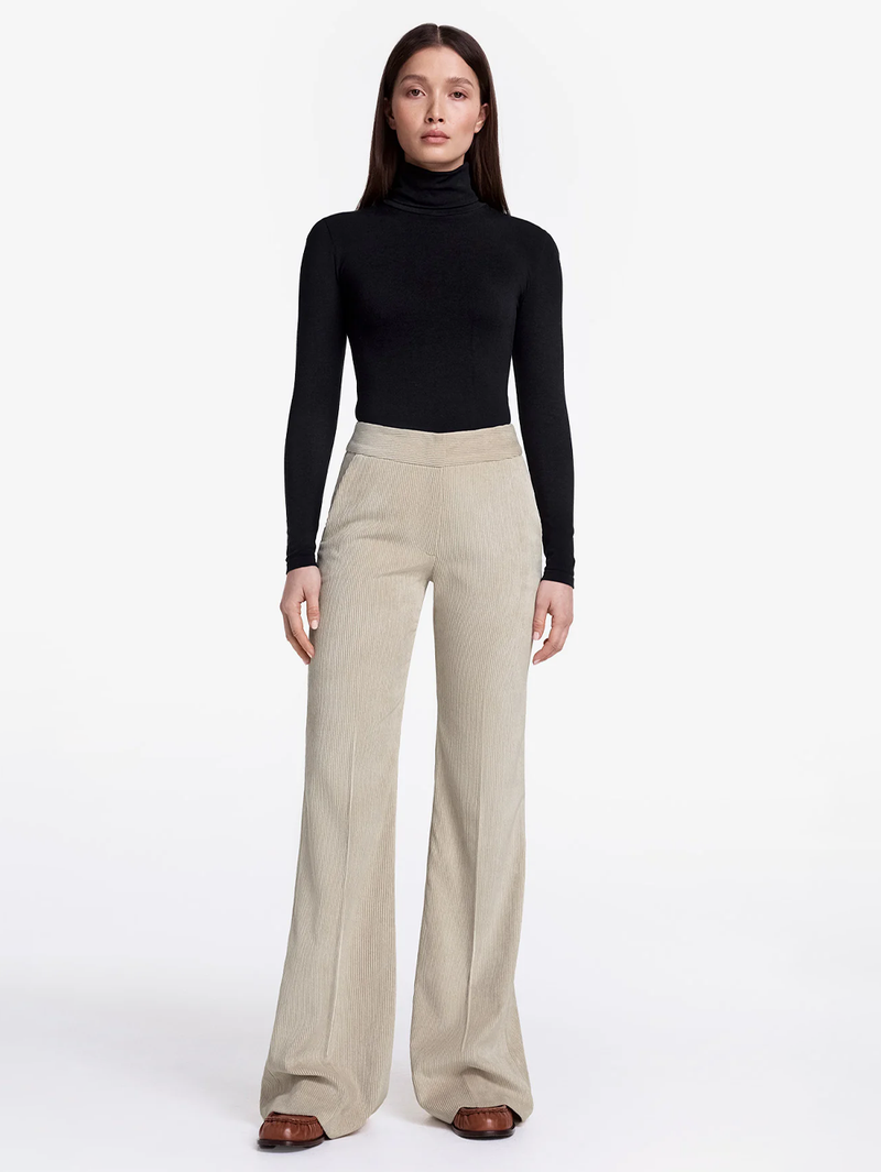 Birch Corduroy Wide Leg Trouser