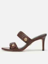 Sona Woven Heeled Sandal