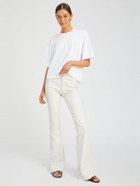 SPRWMN 5 POCKET MICRO FLARE PANT IN SHELL – Image 1