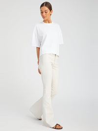 SPRWMN 5 POCKET MICRO FLARE PANT IN SHELL – Image 2
