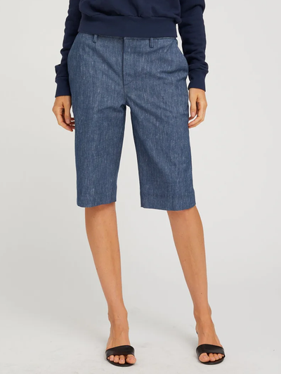 Denim Bermuda Trousers