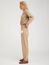 Latte Shrunken Raglan Sweatshirt