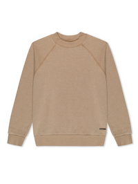 Latte Shrunken Raglan Sweatshirt