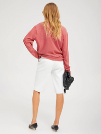 Leather Bermuda Shorts