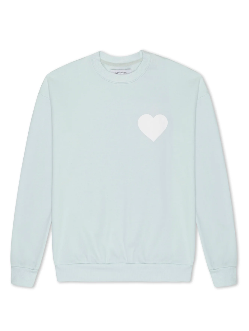 Baby Blue Heart Sweatshirt