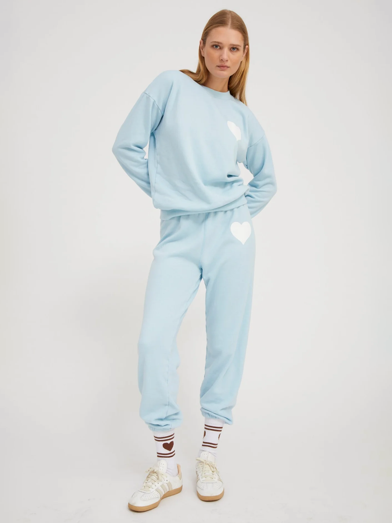 Baby Blue Heart Sweatshirt