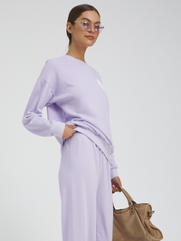 Lavender Heart Sweatshirt