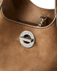 SNAKE EMBOSSED ANCHOR BAG