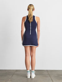 TANYA TAYLOR Coco Dress In Maritime Blue in MARITIME BLUE – Image 2