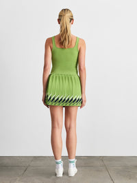TANYA TAYLOR Garbine Knit Top In Meadow Green in MEADOW GREEN – Image 2