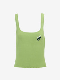 TANYA TAYLOR Garbine Knit Top In Meadow Green in MEADOW GREEN – Image 4