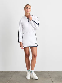 TANYA TAYLOR Maria Pullover In Optic White in OPTIC WHITE – Image 1
