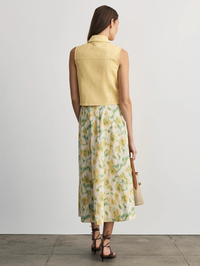 Parton Denim Top by TANYA TAYLOR - View 3