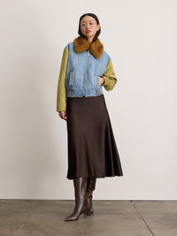 TANYA TAYLOR Rue Jacket in Cloud Wash – Image 2