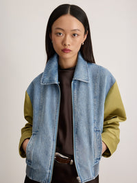 TANYA TAYLOR Rue Jacket in Cloud Wash – Image 4