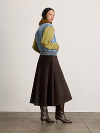 TANYA TAYLOR Rue Jacket in Cloud Wash – Image 5