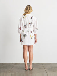 TANYA TAYLOR Sadie Dress in Optic White in Optic White – Image 5