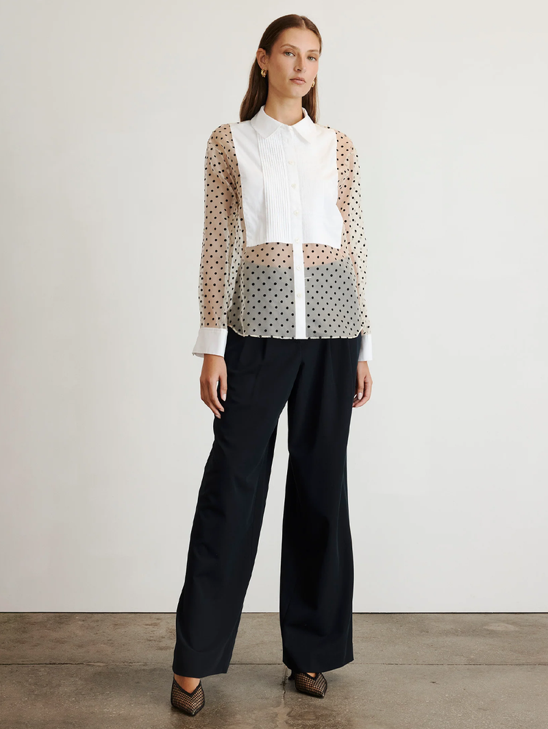 Arielle Polka Dot Top