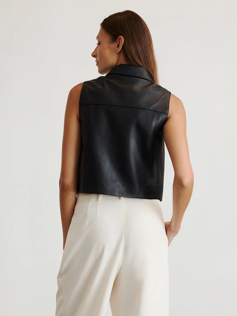 Parton Leather Top
