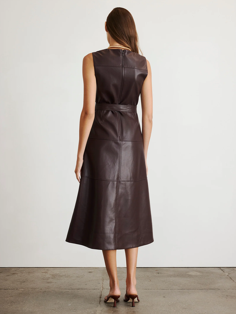 Reinella Vegan Leather Dress