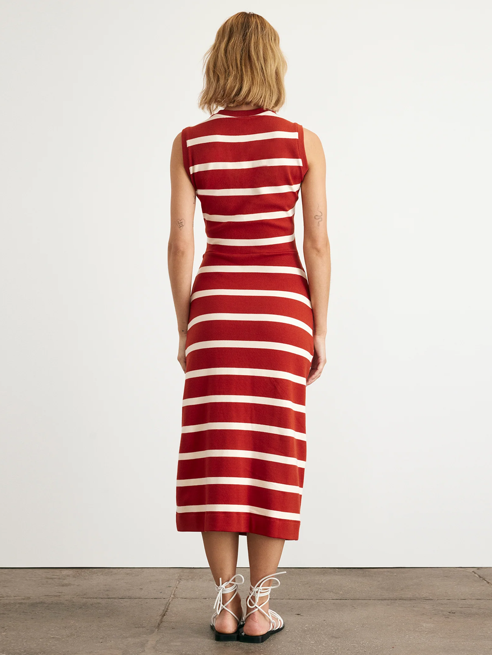 Sleeveless Striped Cody Dress