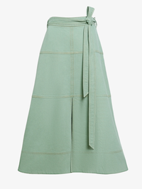 Hudley Wrap Midi Skirt