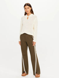 THE UPSIDE PETRA FLARE PANT IN OLIVE – Image 2