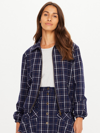 Valencia Lexi Collared Jacket by THE UPSIDE-CHECK-AMY Atelier