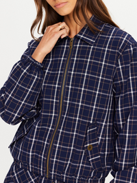 Valencia Lexi Collared Jacket by THE UPSIDE - View 6