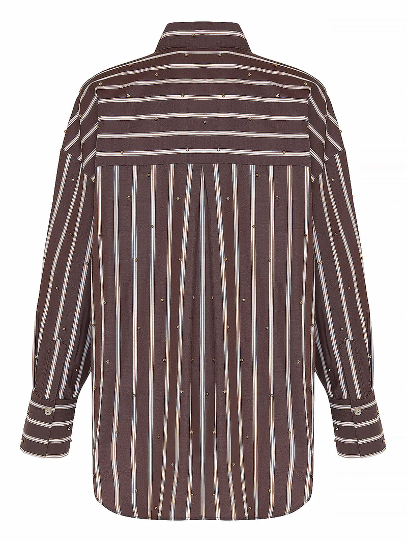 Echo Pearly Shirt in Koffee