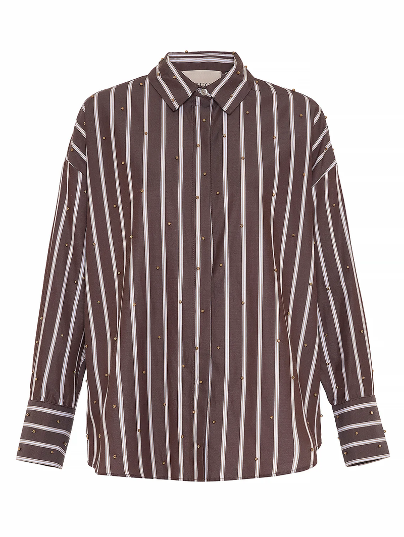 Echo Pearly Shirt in Koffee