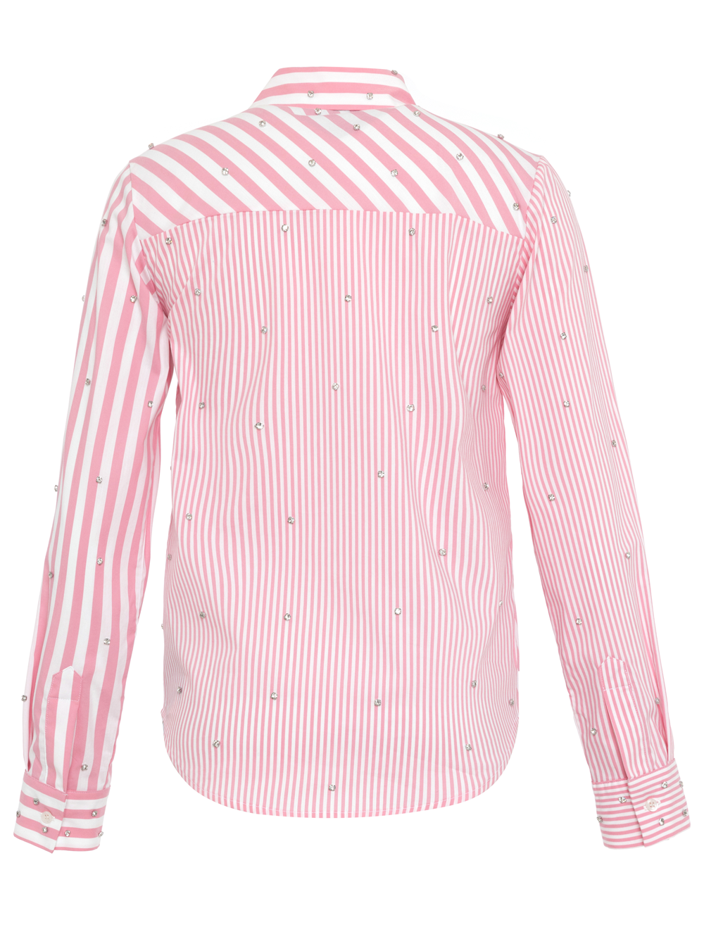 Echo Mix Stripe Pearly Shirt in Lantana