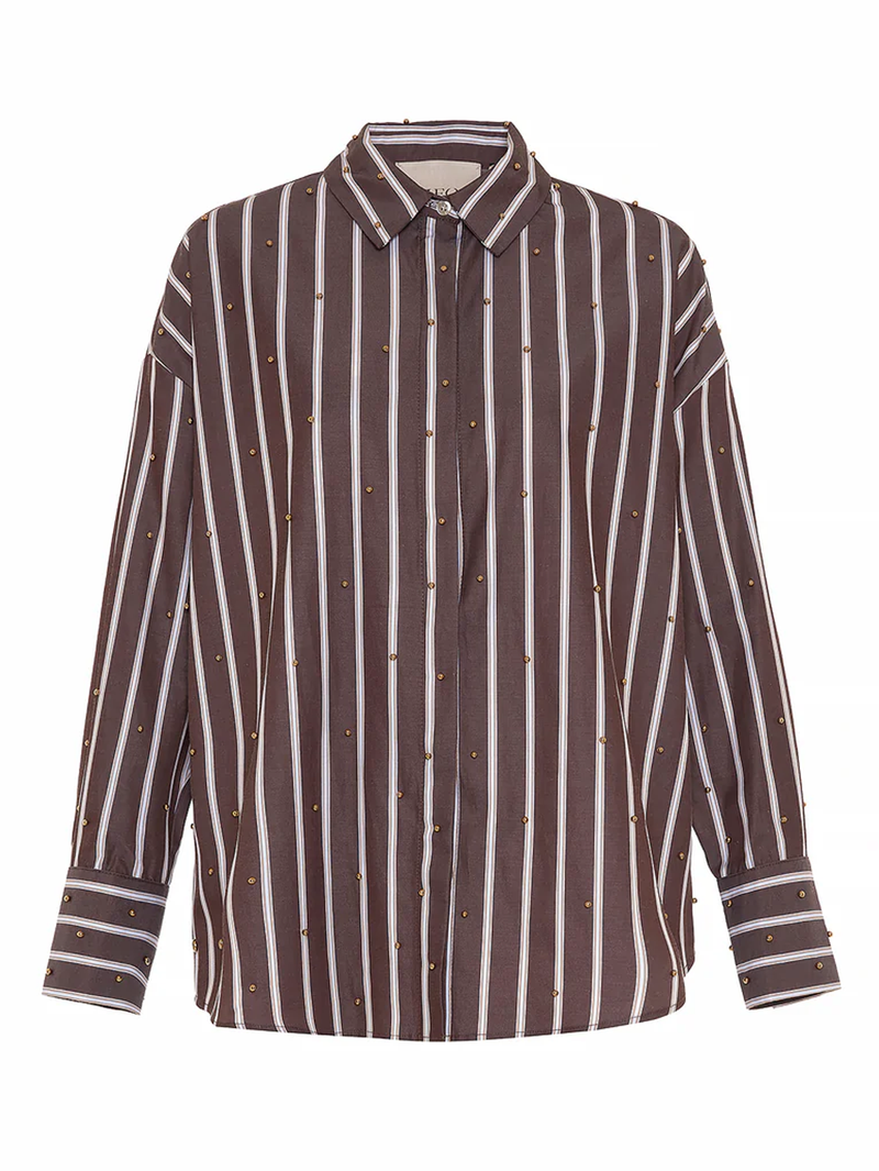 Echo Pearly Shirt in Koffee