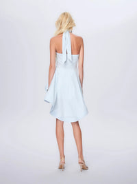 Echo Halter Top in Etherlight Blue Pearl