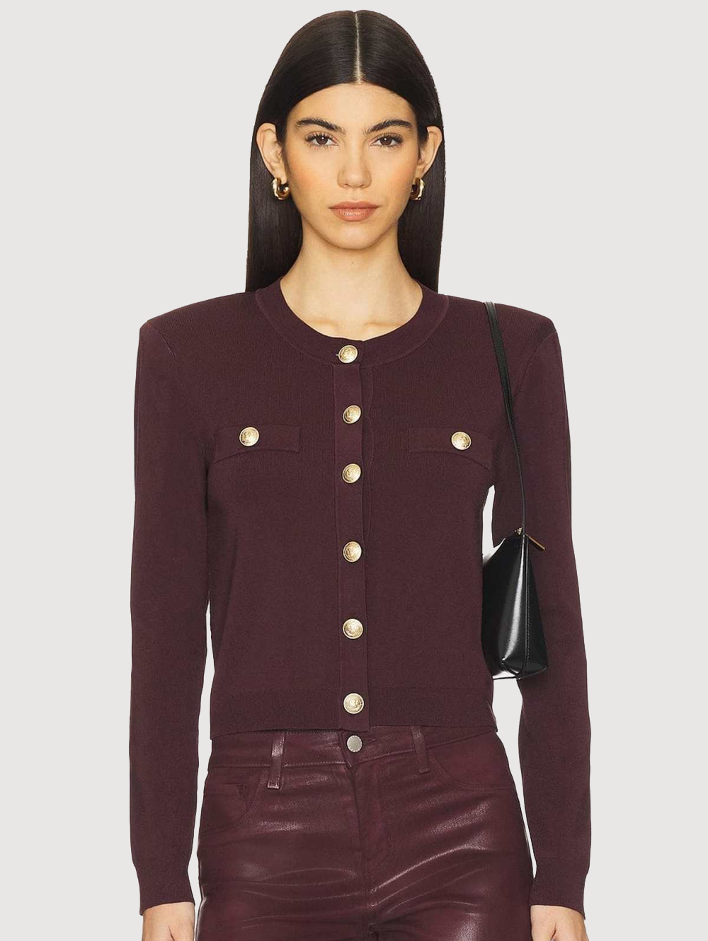 Toulouse Cardigan in Chocolate