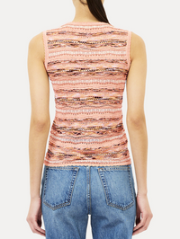 Alisa Knit Top in Hibiscus