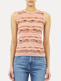 Alisa Knit Top in Hibiscus