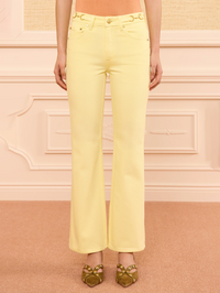 The Laurel Kick Flare Jean in Chantilly