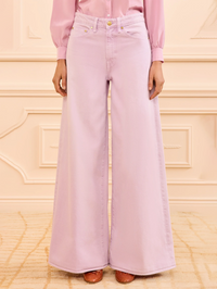 The Zephyr Wide-Leg Jean by ULLA JOHNSON-WISTERIA-AMY Atelier