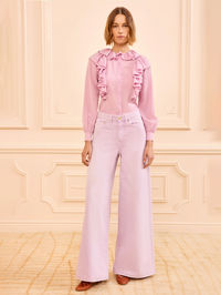 The Zephyr Wide-Leg Jean by ULLA JOHNSON - View 4