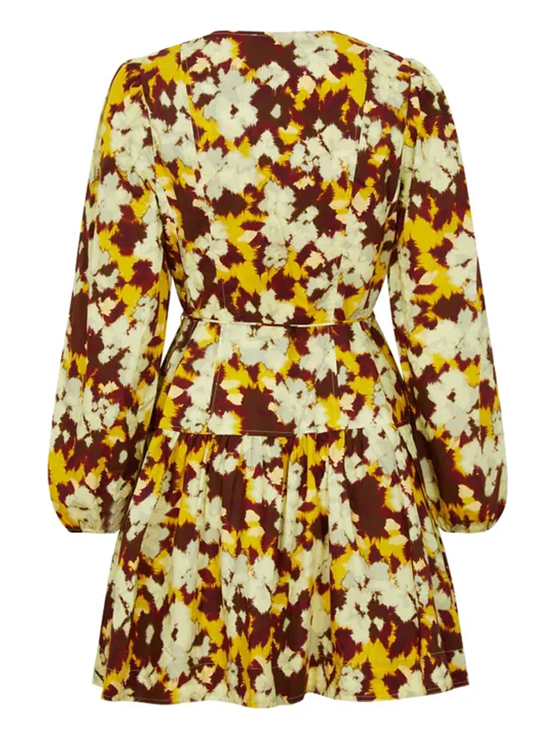 Anita Long Sleeve Cotton Minidress