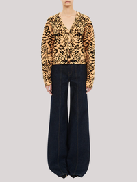 Payton Jacquard Knit Cardigan