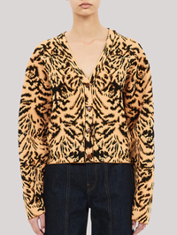 Payton Jacquard Knit Cardigan