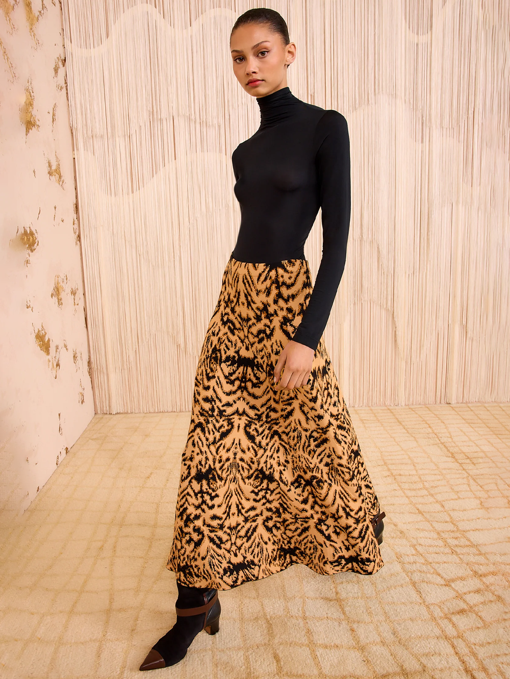 Lani Jacquard Knit Skirt