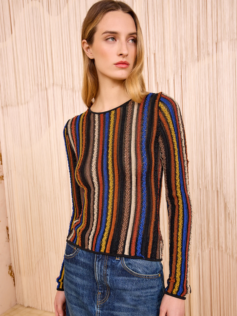 Ardith Knit Long Sleeve Top