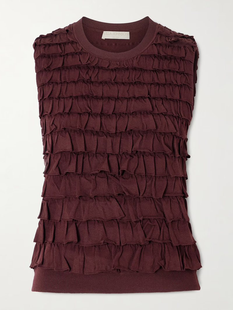 Lula Ruffled Tank