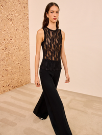 Theodora Sleeveless Lace Top