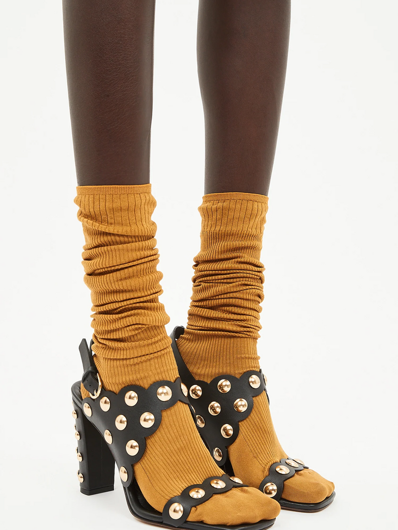 Vendome Studded High Heel